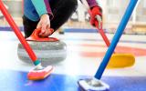 Material para practicar curling