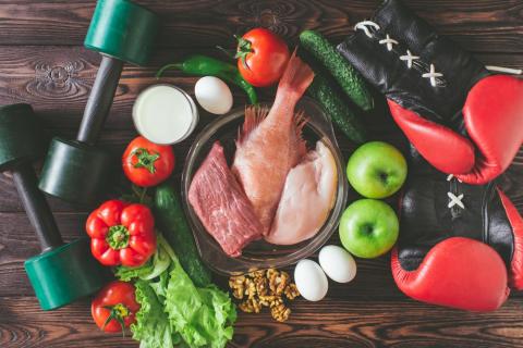 Dieta para deportes de fuerza
