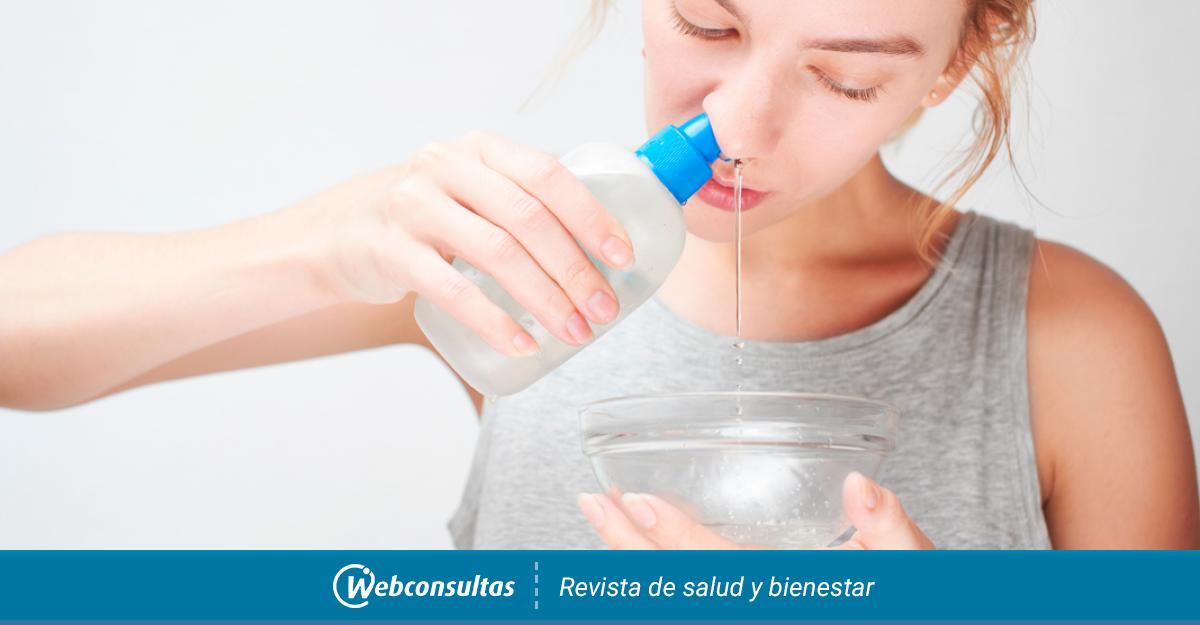 Lavado nasal en adultos mayores: ¿es recomendable?