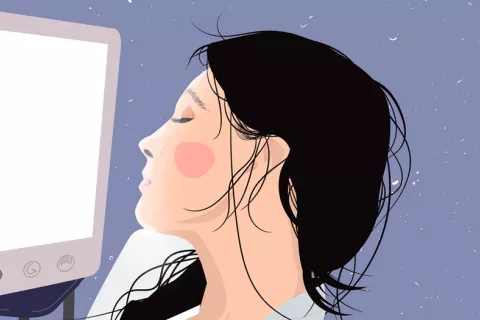 SAD lamp: cómo mejora tu ánimo una lámpara de luz diurna Ilustración: SAD lamp