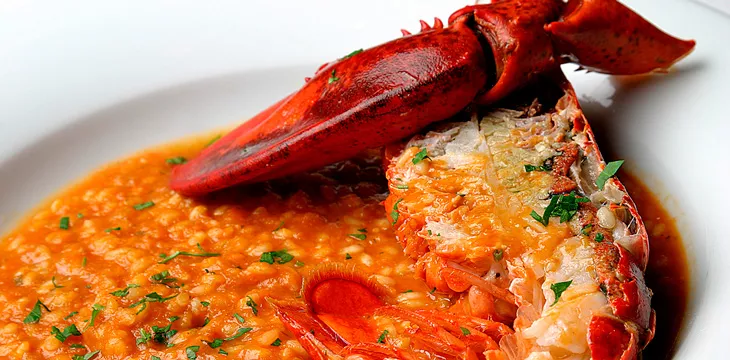 Arroz con bogavante