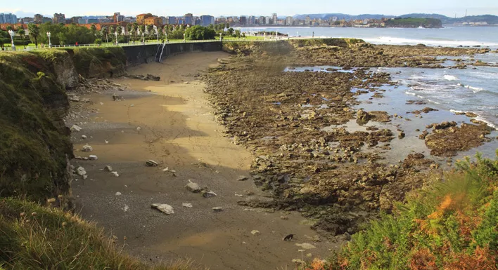 Playa El Rinconín en Asturias