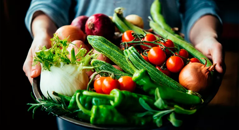 Verduras para hacer cremas