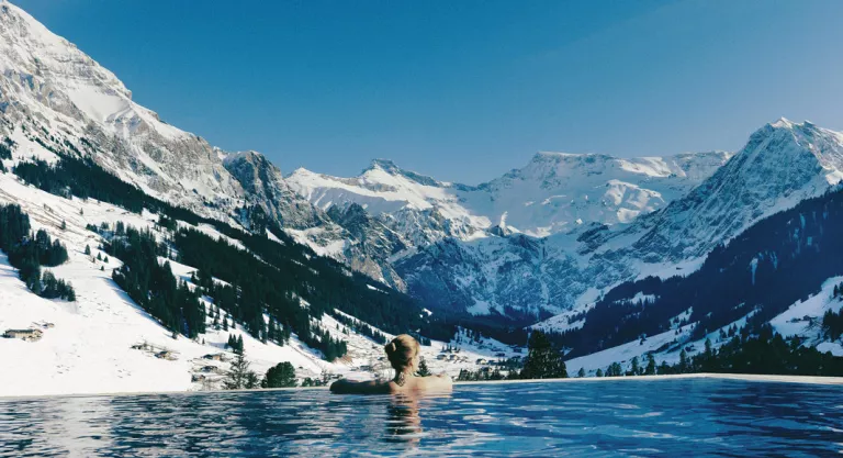 Piscina en invierno: the Cambrian