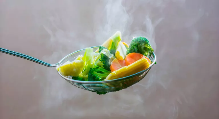 Verduras al vapor