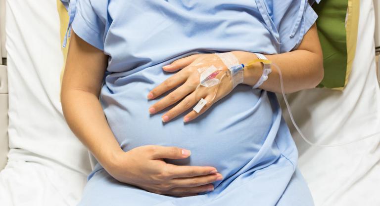 Embarazada con un cuadro de listeriosis en el hospital