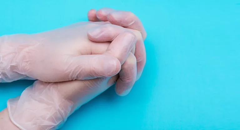 Guantes de vinilo