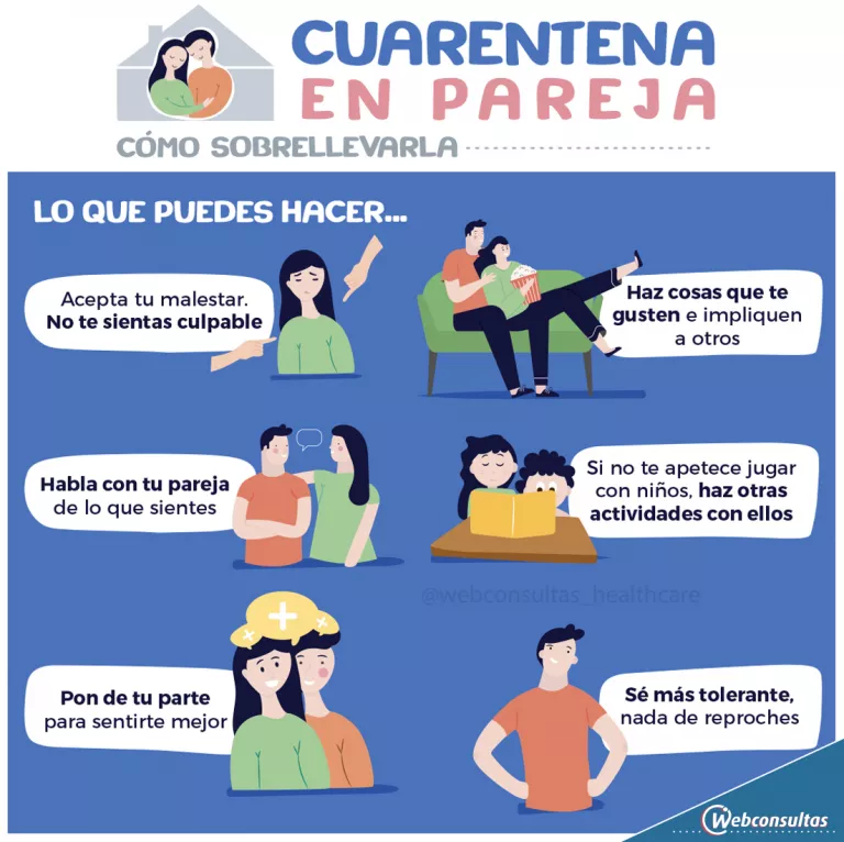 Consejos para una cuarentena en pareja