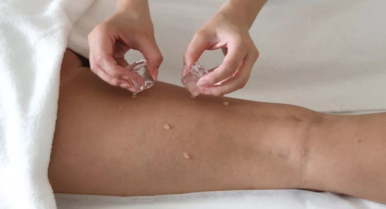 Masajes para deals piernas hinchadas