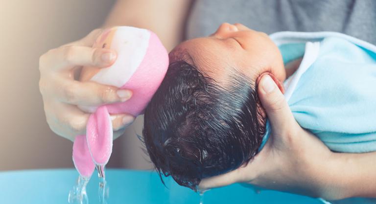 Higiene del bebé: el baño