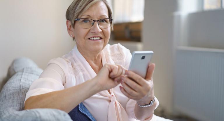 Smartphones para adultos mayores