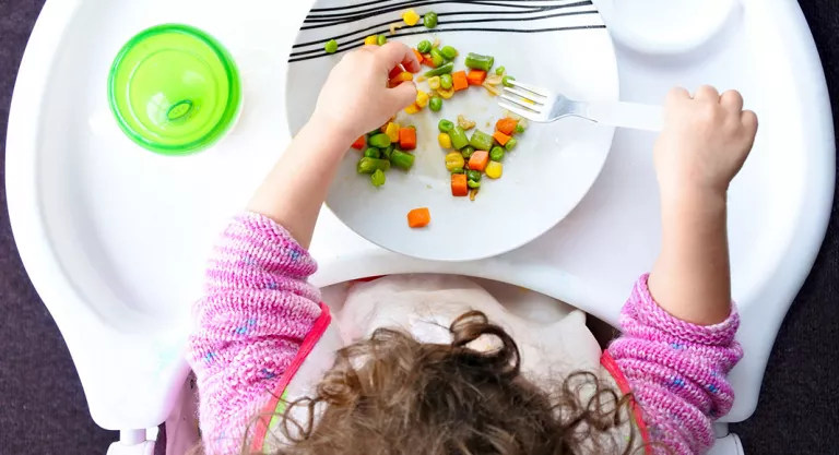 Dieta vegetariana en la infancia