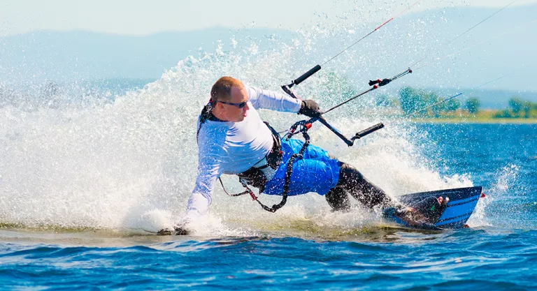 Lesiones del kitesurf