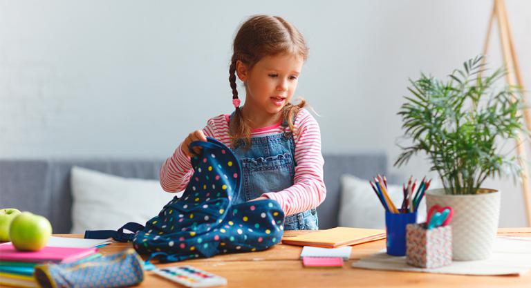 Consejos para afrontar los primeros días de colegio: preparar la mochila