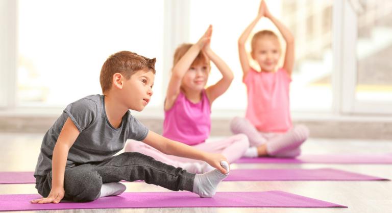 Consejos para la práctica de yoga infantil