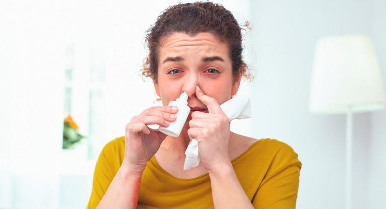 tratamento da congestão nasal