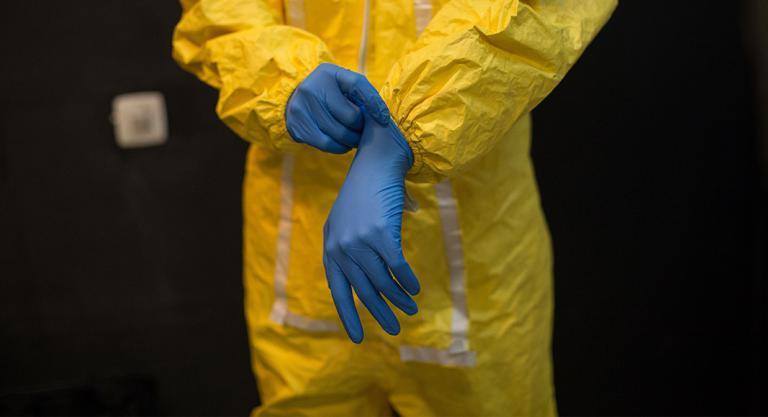 Prevención de la infección por virus Ébola