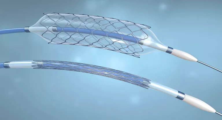 Stent coronario, partes