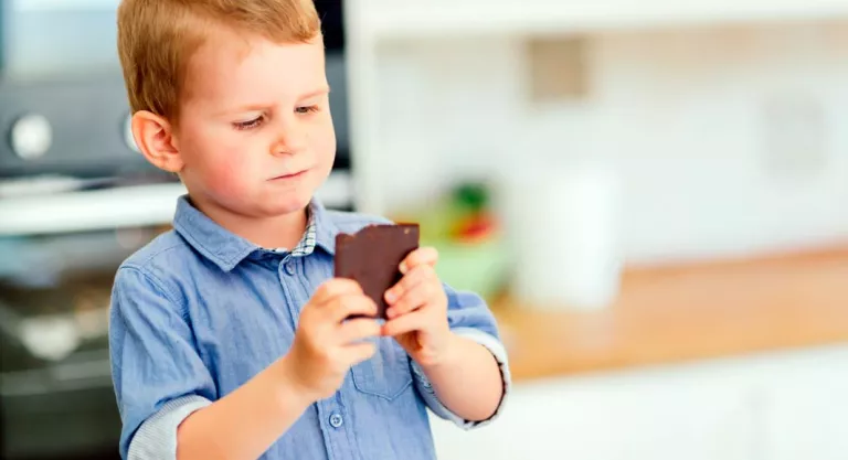 Recomendaciones a la hora de ofrecer chocolate a los niños: chocolate más puros