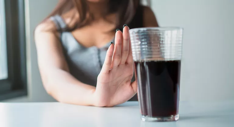 Rechazo a beber Coca-Cola