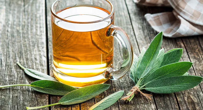 Infusión de salvia