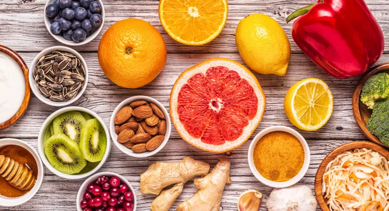 Alimentación para mejorar el sistema inmune