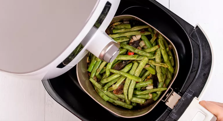 Verdura cocinada en air fryer