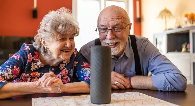 Voice assistants for the elderly