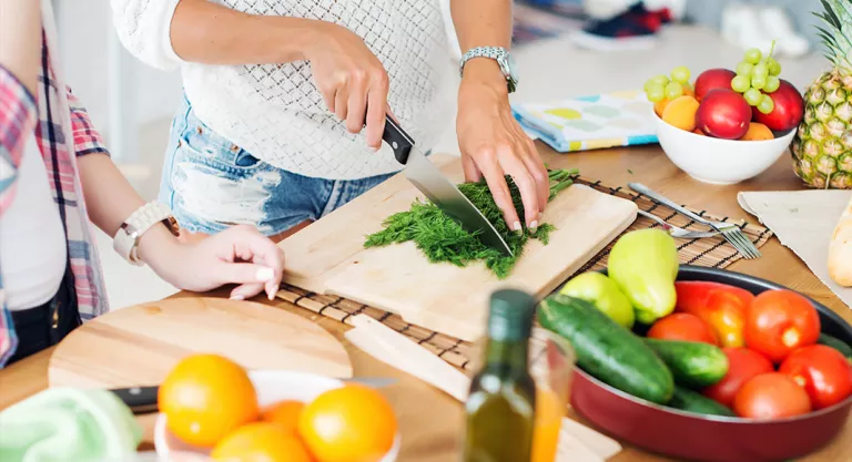 Alimentación saludable para controlar el número de monocitos en sangre