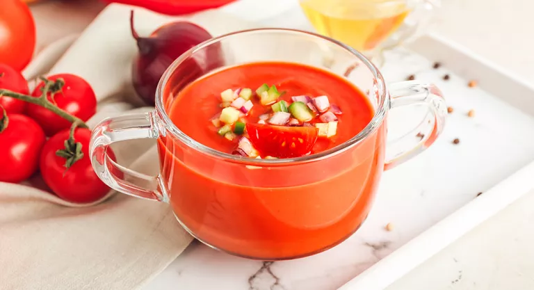 Dieta arcoíris: gazpacho