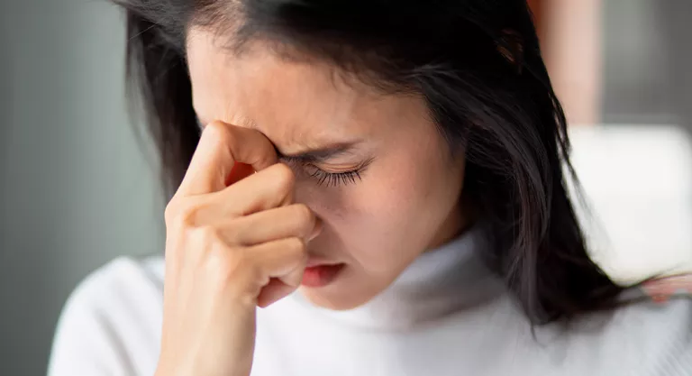 Woman with dizziness due to high platelets