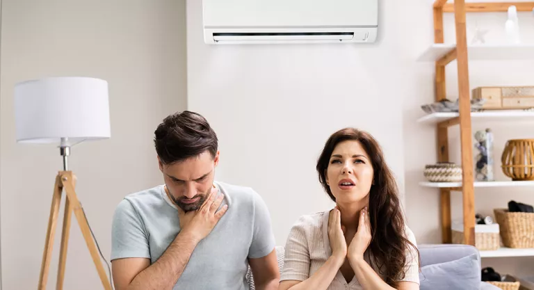 Muscle aches when using air conditioning