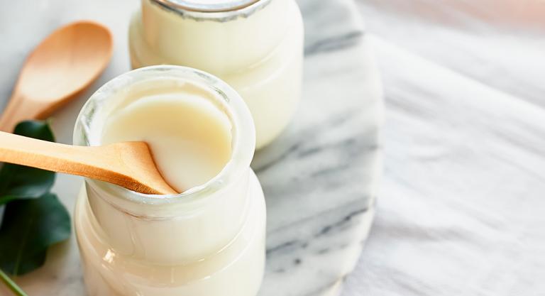 alimento procesado saludable: yogur