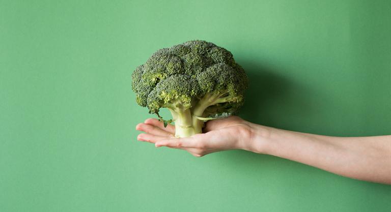 Brócoli con flanonoides