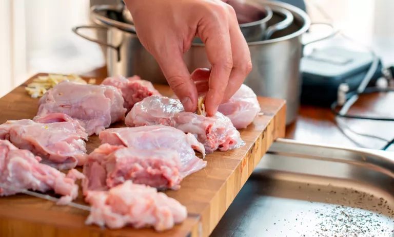 Preparación del conejo para cocinar