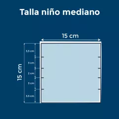 Mascarilla: Talla niño pequeña