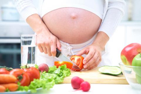Alimentación de la embarazada en verano