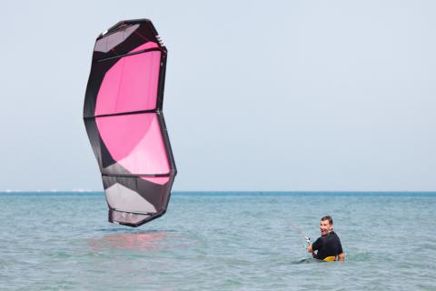 Material para practicar kitesurf