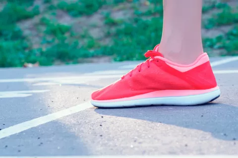 Zapatillas de deporte para evitar el dedo del corredor