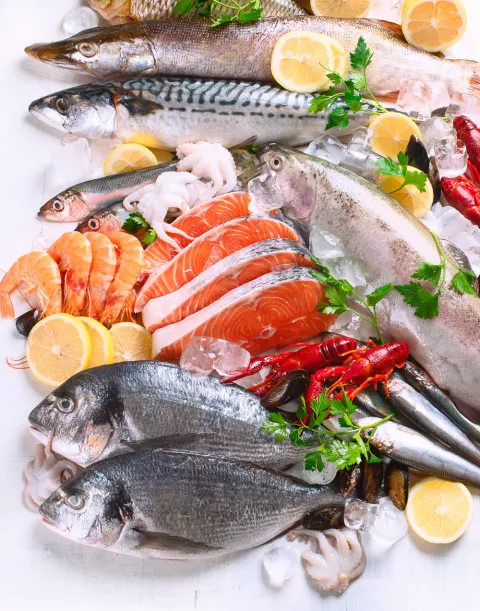 Fósforo en pescado Alimentos ricos en fósforo