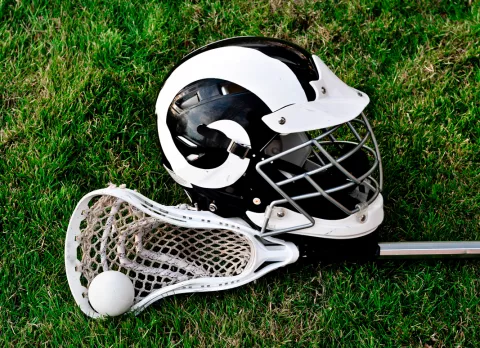 Material para jugar al lacrosse