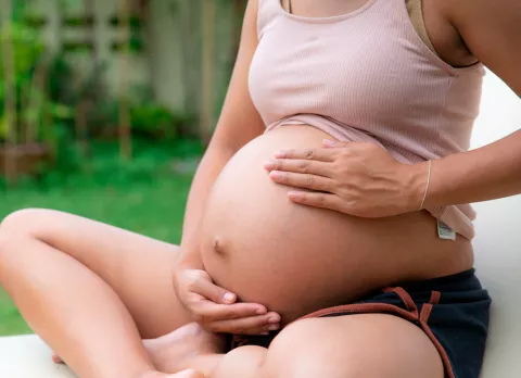 Barriga baja en el embarazo