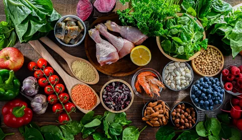 Grupo de alimentos incluidos en la dieta Mind