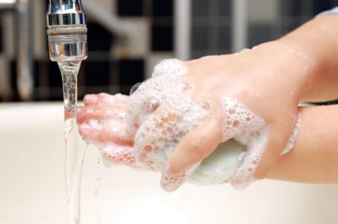 Prevención de la conjuntivitis con lavado de manos