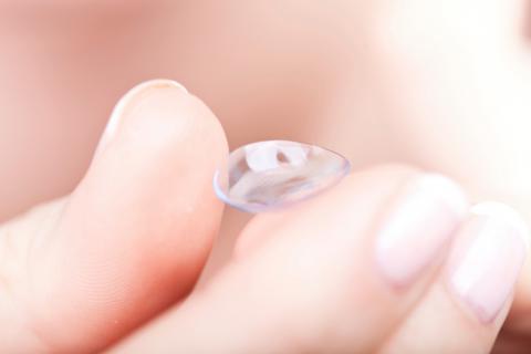 Tipos de lentes de contacto según su material