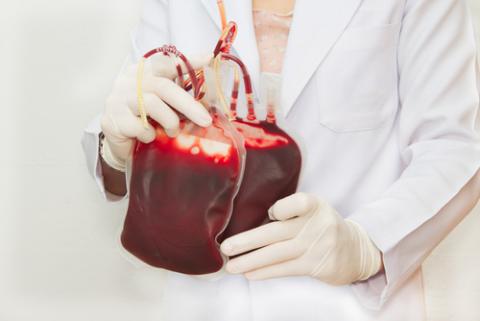 Bolsas de sangre para transfusión