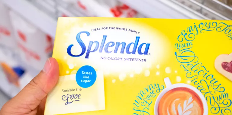 Caja de edulcorante Splenda