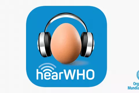 La OMS crea una app que ayuda a detectar la pérdida de audición App de la OMS para detectar la pérdida de audición