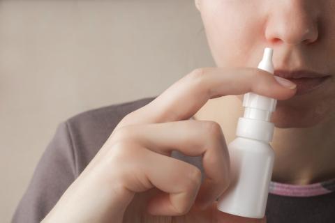 Spray nasal para tratar la depresión mayor