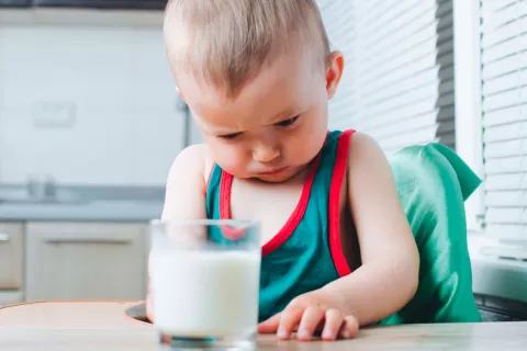 Alergia alimentaria a la leche